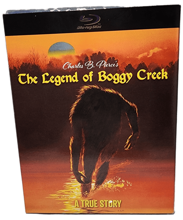 A picture of the cover of the legend of boggy creek.