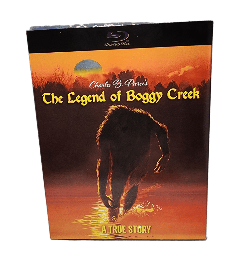 A dvd cover for the legend of boggy creek.