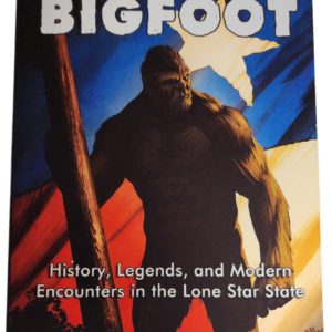 A book cover with an image of bigfoot.