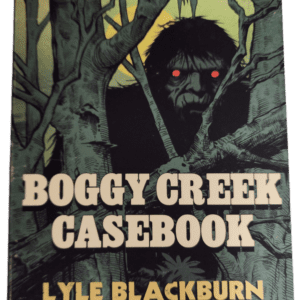 A book cover with an image of a man in the woods.