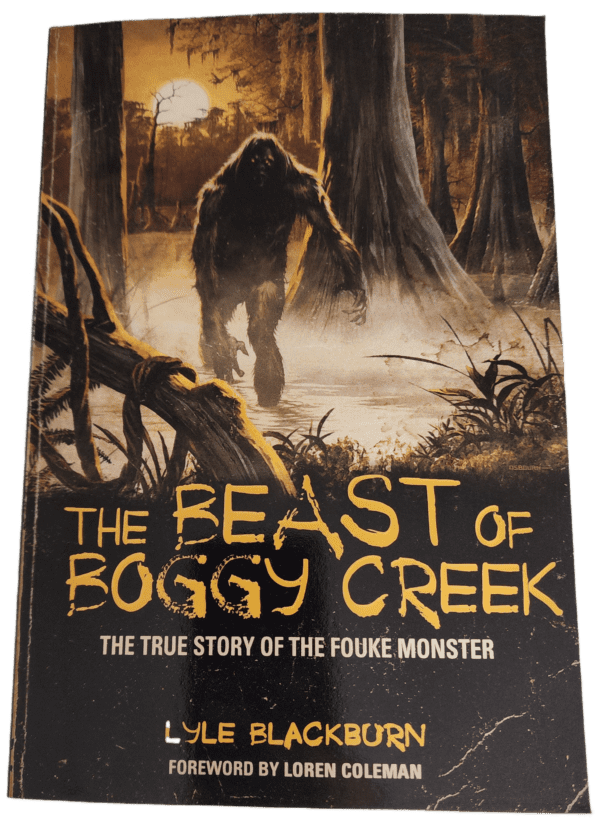 A book cover with an image of a creature.