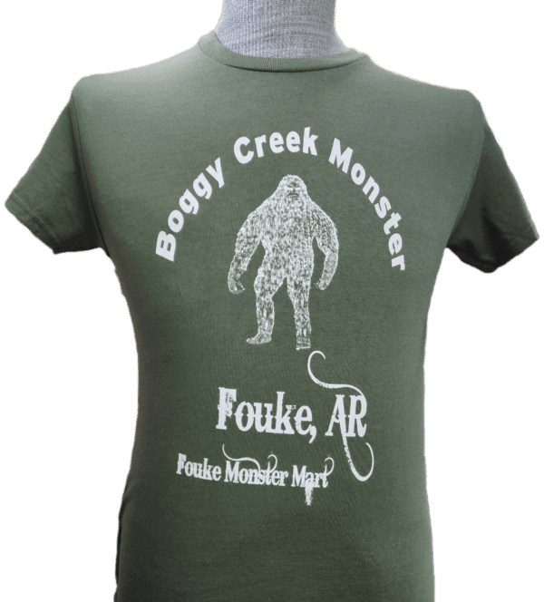 A t-shirt with the name of fouke ar.