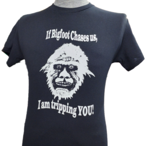 A t-shirt with an image of a gorilla.