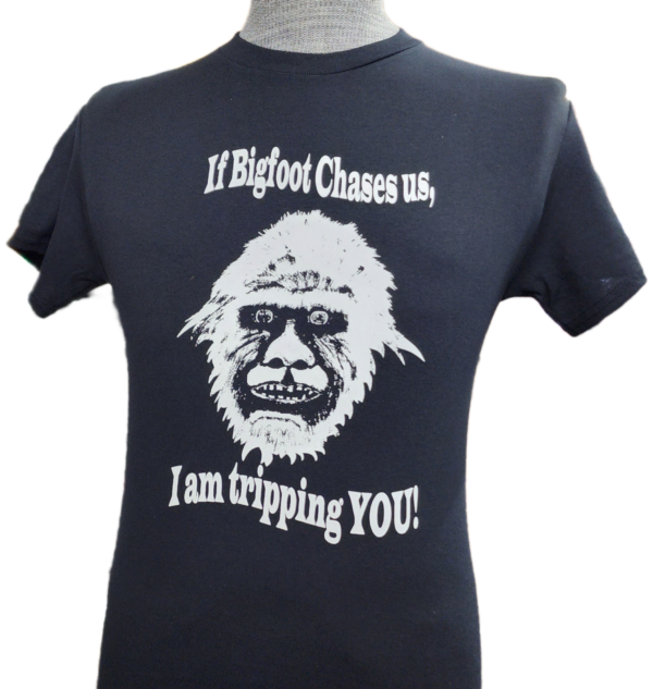 A t-shirt with an image of a gorilla.