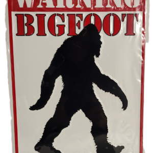 A picture of the cover of a book about bigfoot.