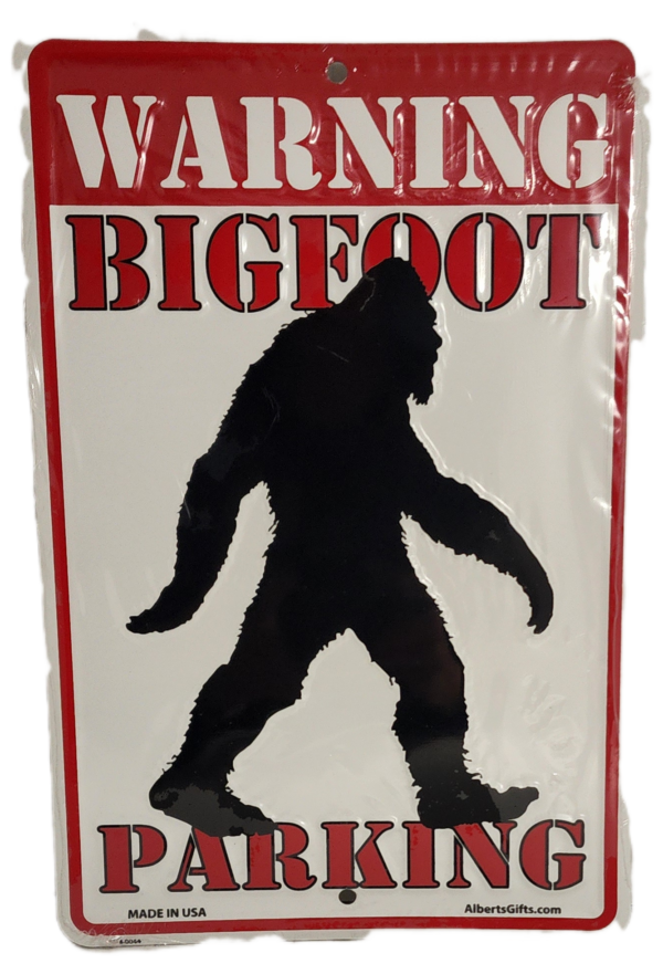 A picture of the cover of a book about bigfoot.