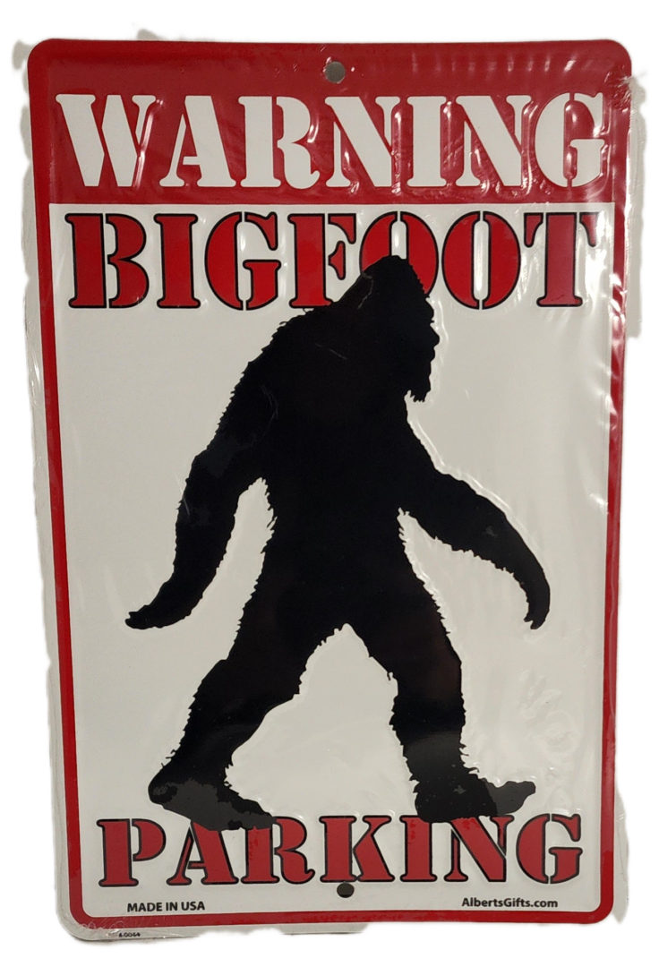 A picture of the cover of a book about bigfoot.