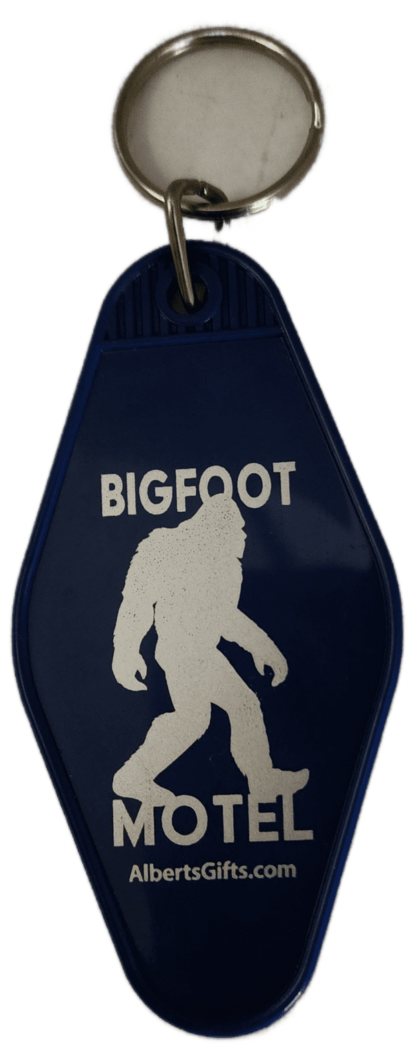 A picture of the bigfoot logo on a bag.