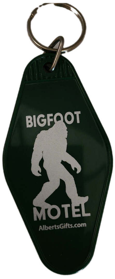 A bag with the word bigfoot written on it.